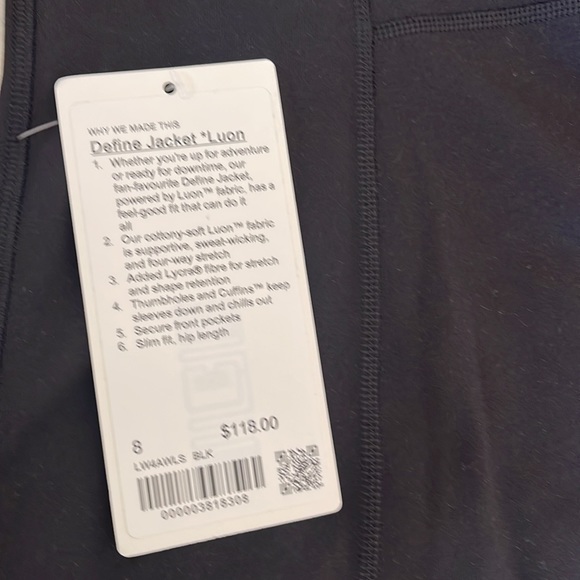 Define Jacket 
Luon - Picture 9 of 9